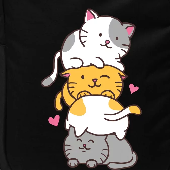 Cat Cats Cute Kitty Pile Anime Kawaii Neko Impact Tech Backpack