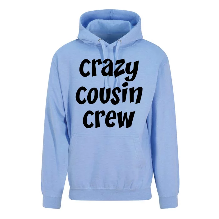 Crazy Cousin Crew Cute Gift Unisex Surf Hoodie