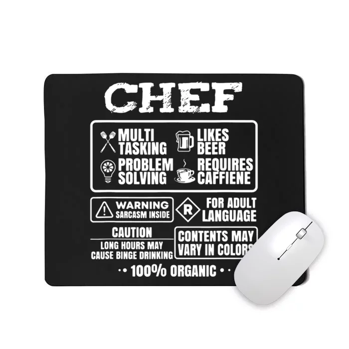 Chef Cooking Mousepad