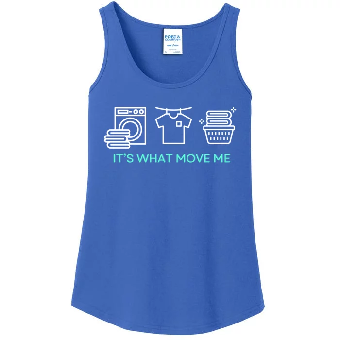 Cleaner Cleaning Clean Laundry Icon ItS What Move Me Cool Gift Ladies Essential Tank