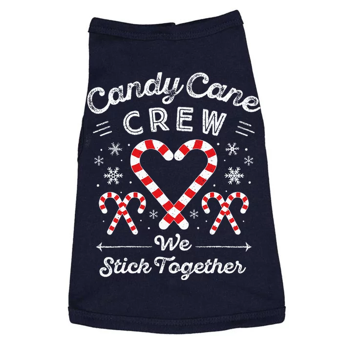 Christmas Candy Cane Heart Holiday Family Matching Pajama Pj Doggie Tank