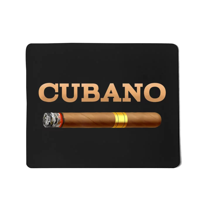 Cuban Cigar Cubano Smoker Cohiba Havana Tobacco Mousepad