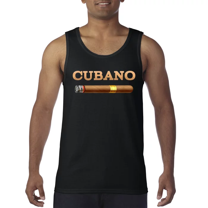 Cuban Cigar Cubano Smoker Cohiba Havana Tobacco Tank Top