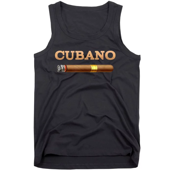 Cuban Cigar Cubano Smoker Cohiba Havana Tobacco Tank Top