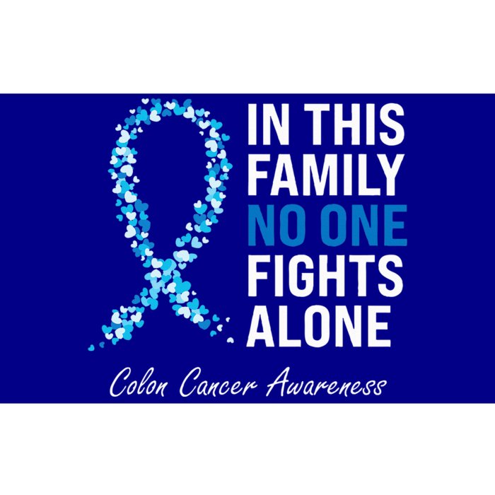 Colorectal Cancer Colon Cancer Blue Ribbon Bumper Sticker