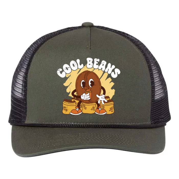 Cool Cartoon Coffee Beans Funny Quotes For Coffee Lovers Cute Gift Retro Rope Trucker Hat Cap