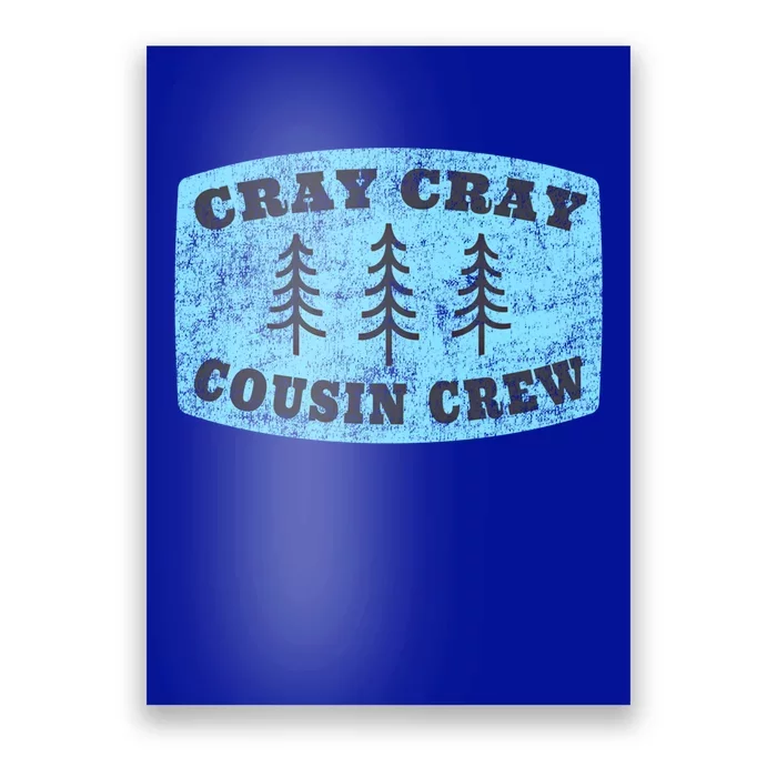 Cray Cray Cousin Crew Matching Cousins Gift Poster