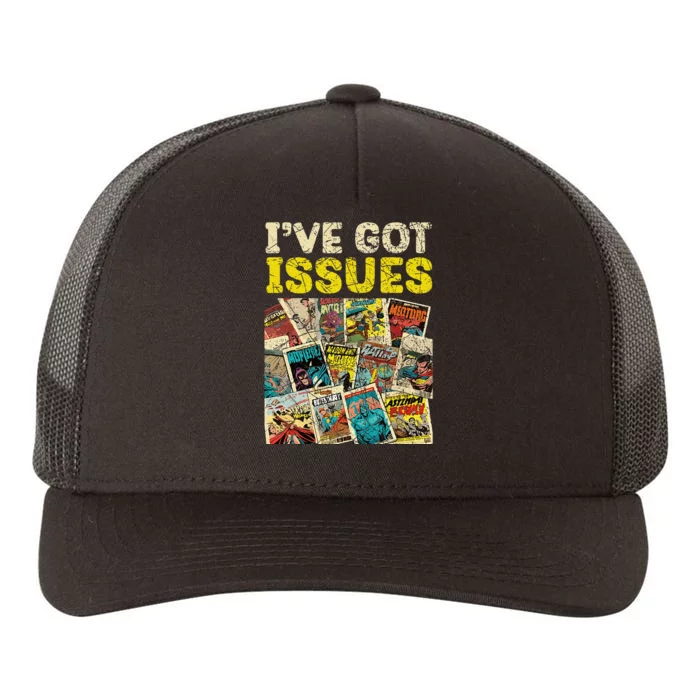 Comic Collector Comic Reader Reading Comic Books Yupoong Adult 5-Panel Trucker Hat