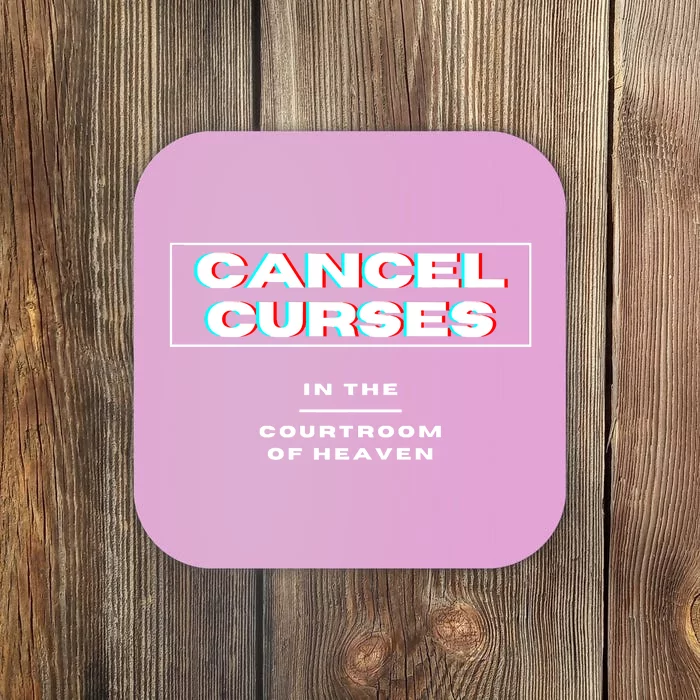 CANCEL CURSES Coaster