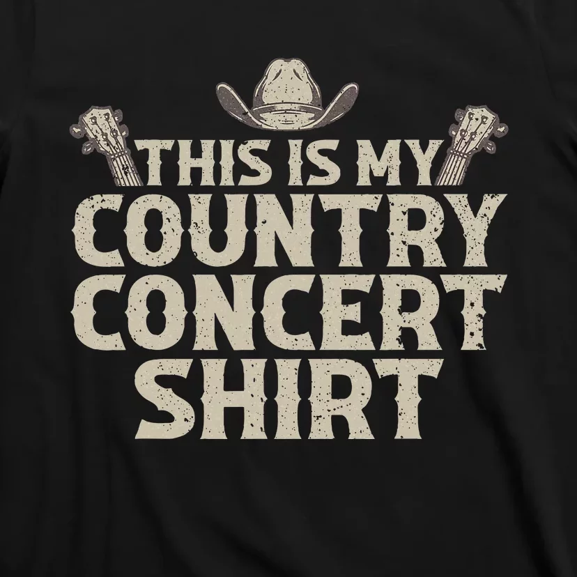 Cool Country Concert For Women Country Music Lover T-Shirt