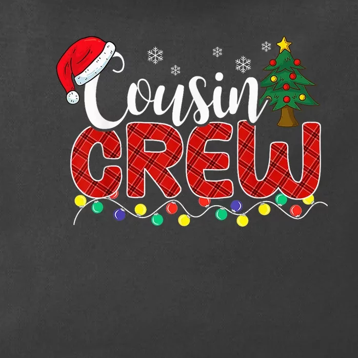 Cousin Crew Christmas Family Reunion Making Memories Xmas Zip Tote Bag