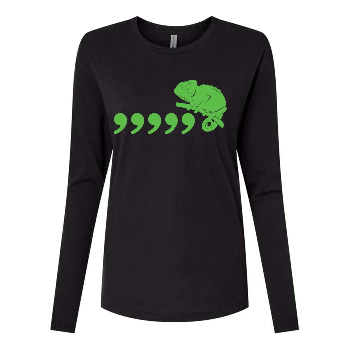 Comma Chameleon Womens Cotton Relaxed Long Sleeve T-Shirt