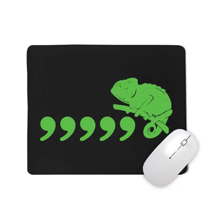 Comma Chameleon Mousepad