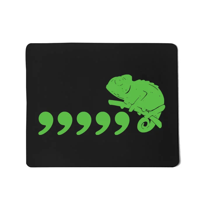 Comma Chameleon Mousepad