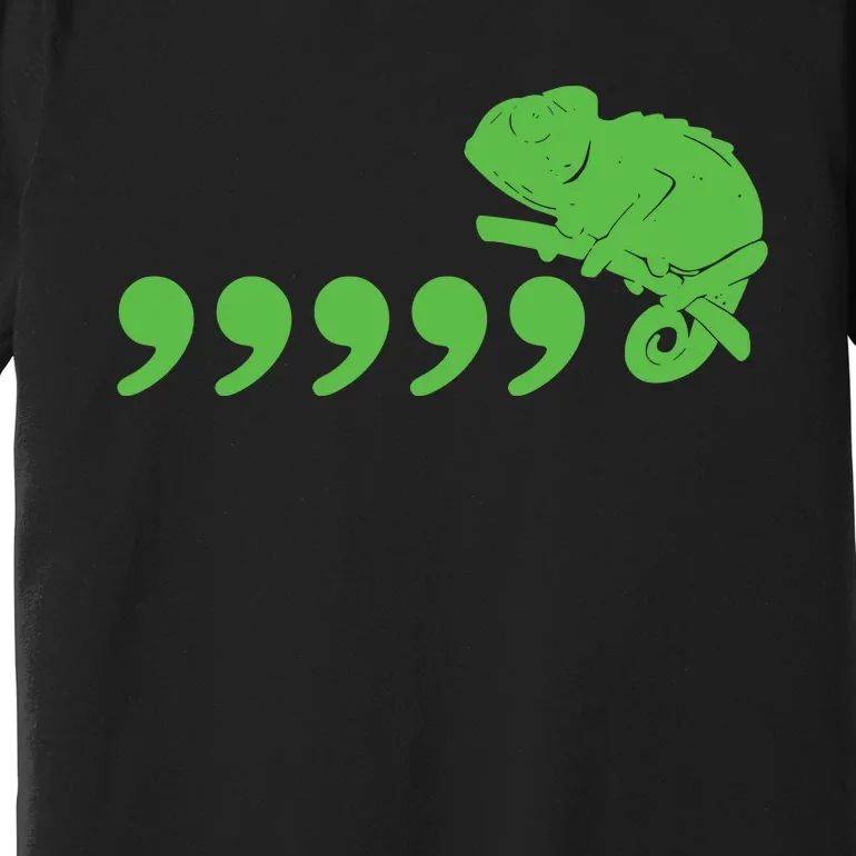 Comma Chameleon Premium T-Shirt