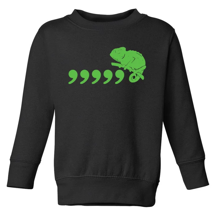 Comma Chameleon Toddler Sweatshirt