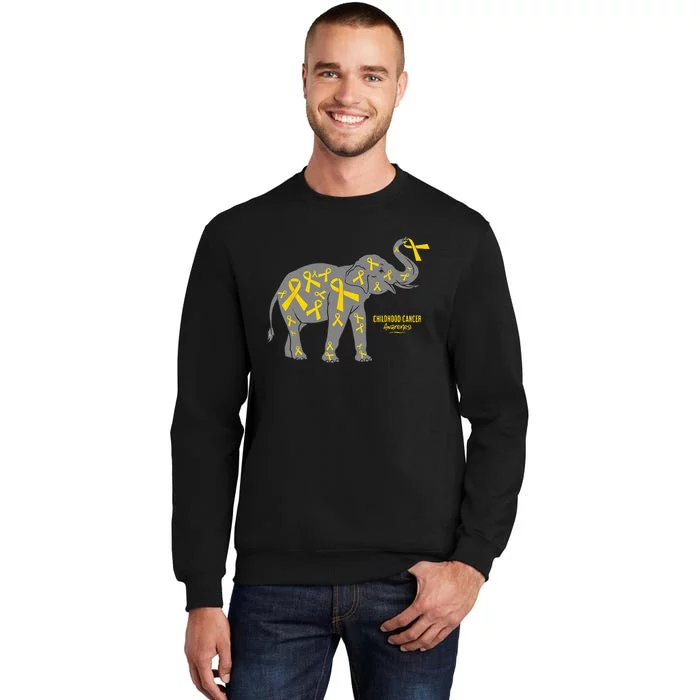 Cure Childhood Cancer Tall Sweatshirt