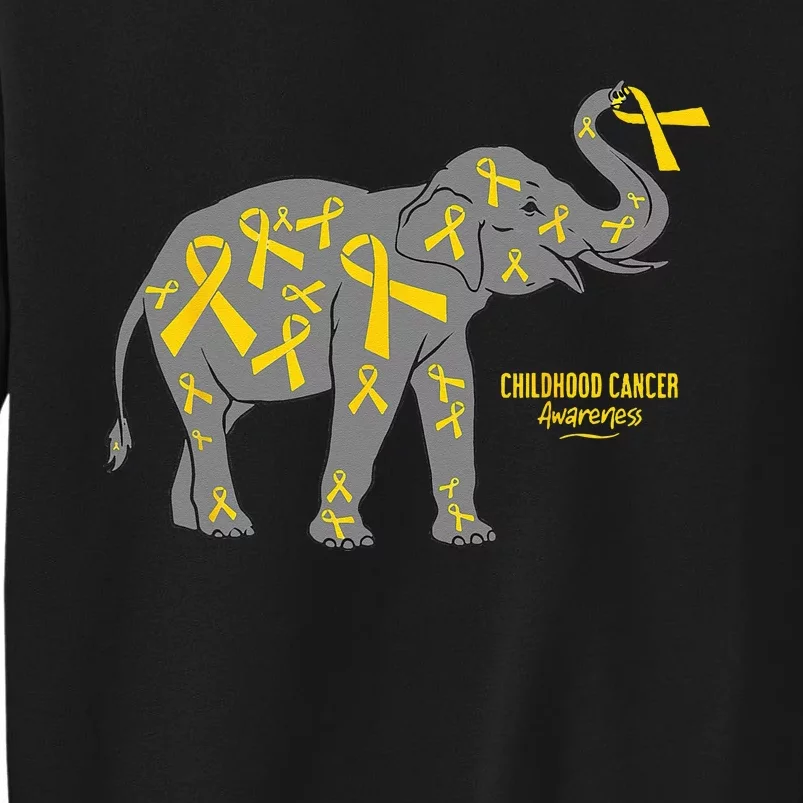 Cure Childhood Cancer Tall Sweatshirt