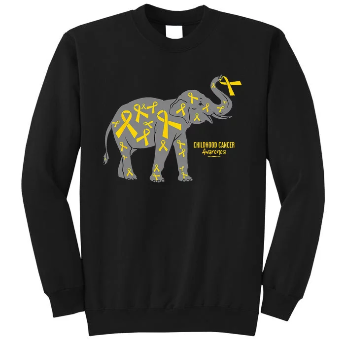 Cure Childhood Cancer Tall Sweatshirt