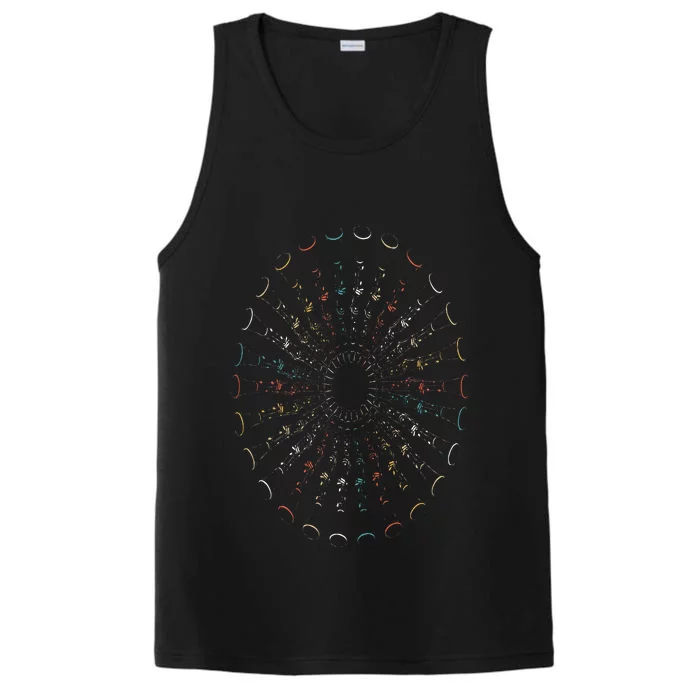 Colorful Clarinets Clarinet Player Clarinetist Music Lover Performance Tank