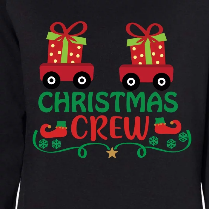 Christmas Crew Womens California Wash Sweatshirt