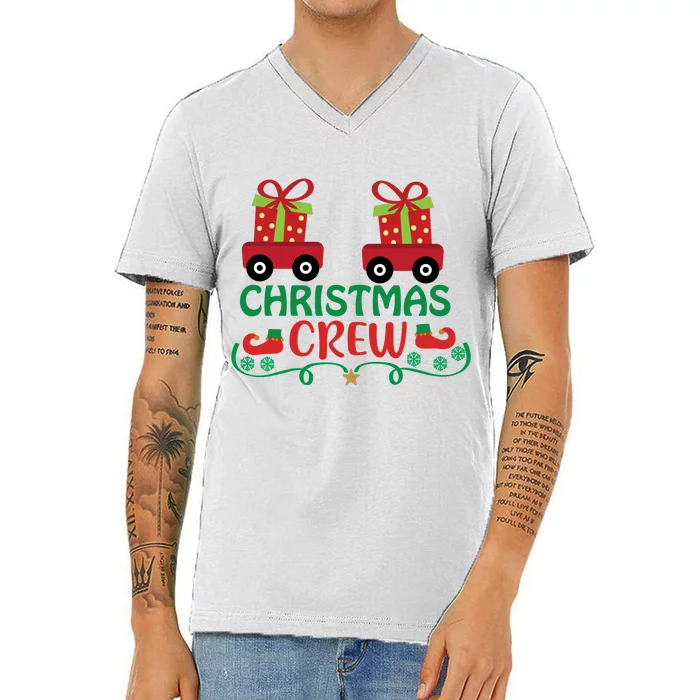 Christmas Crew V-Neck T-Shirt