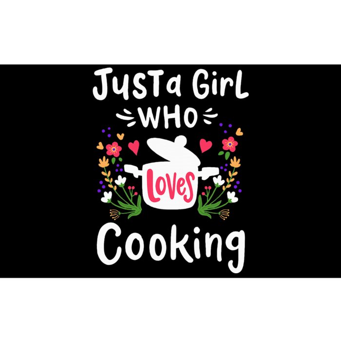 Cooking Chef Cook Just A Girl Who Loves Cooking Cute Gift Bumper Sticker