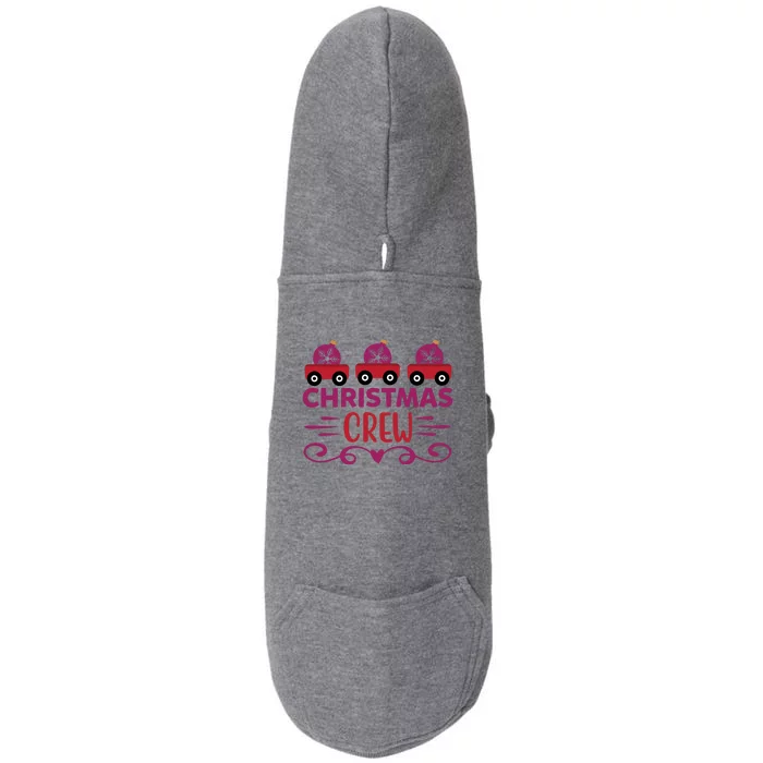 Christmas Crew Doggie 3-End Fleece Hoodie