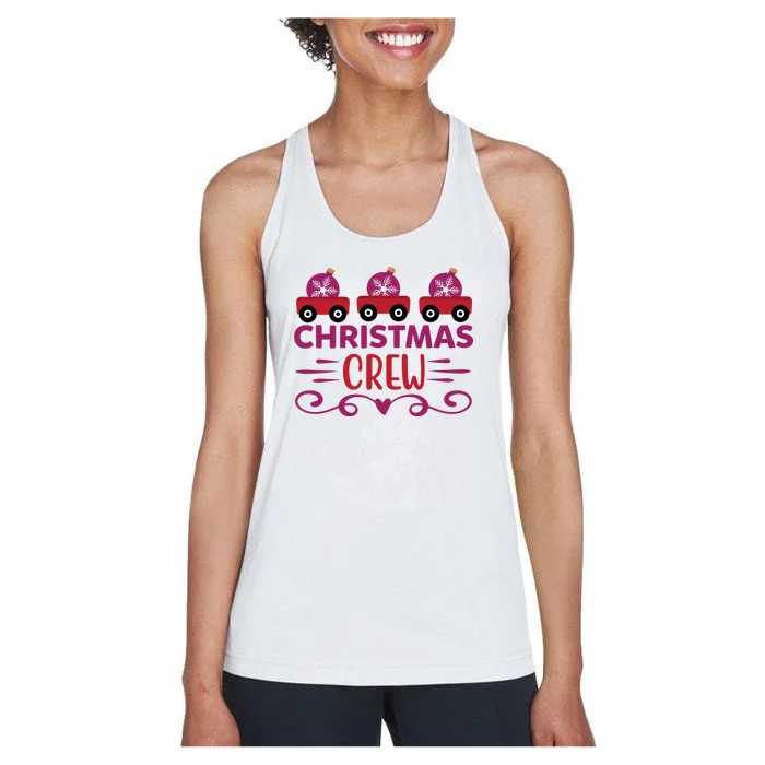 Christmas Crew Women's Racerback Tank