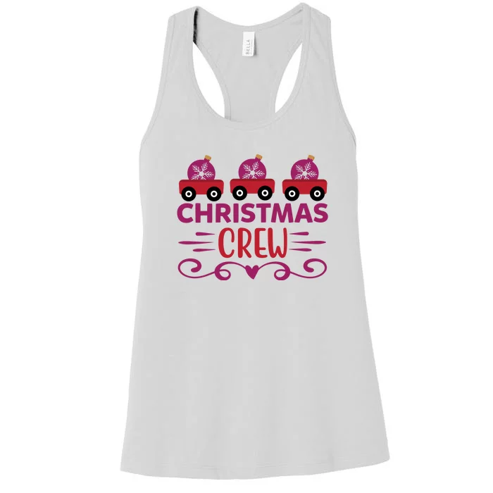 Christmas Crew Women's Racerback Tank