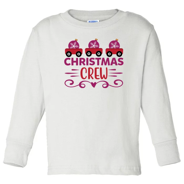 Christmas Crew Toddler Long Sleeve Shirt