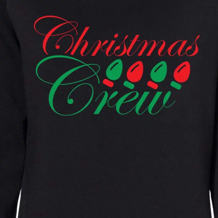 Christmas Crew Womens California Wash Sweatshirt