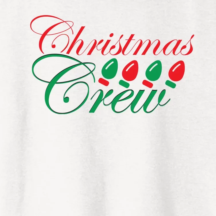 Christmas Crew Women's Crop Top Tee