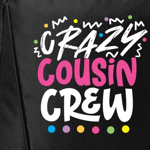 Crazy Cousin Crew Pink Gift City Backpack