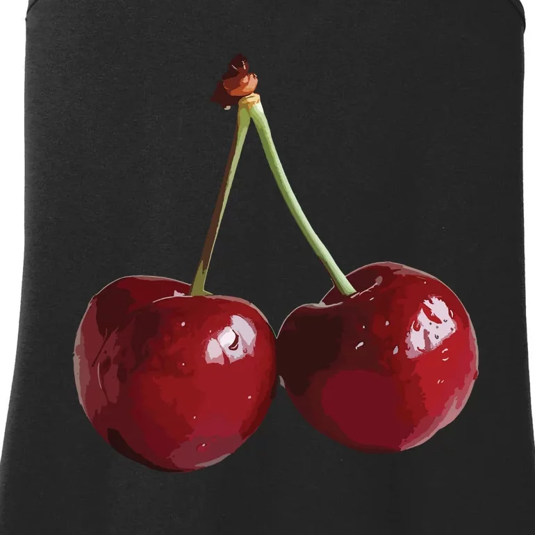 Cherries Cherry Ladies Essential Tank