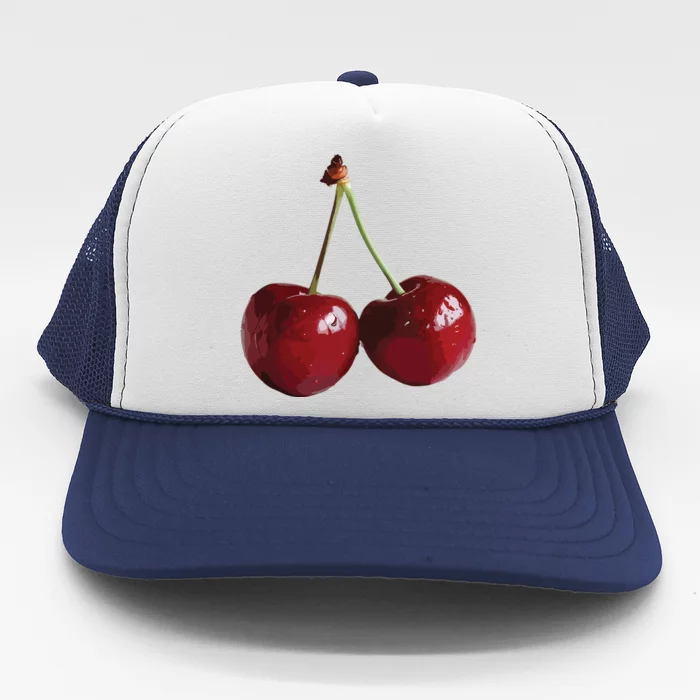 Cherries Cherry Trucker Hat