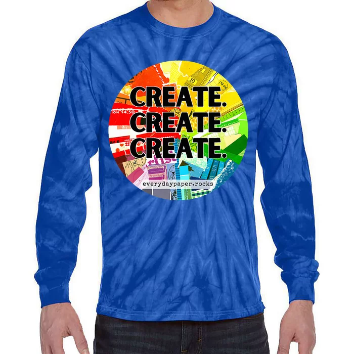 Create. Create. Create. Tie-Dye Long Sleeve Shirt