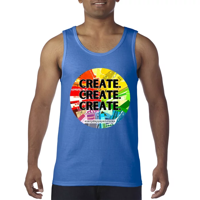 Create. Create. Create. Tank Top