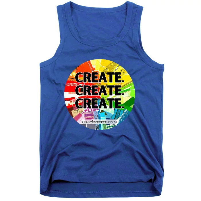 Create. Create. Create. Tank Top