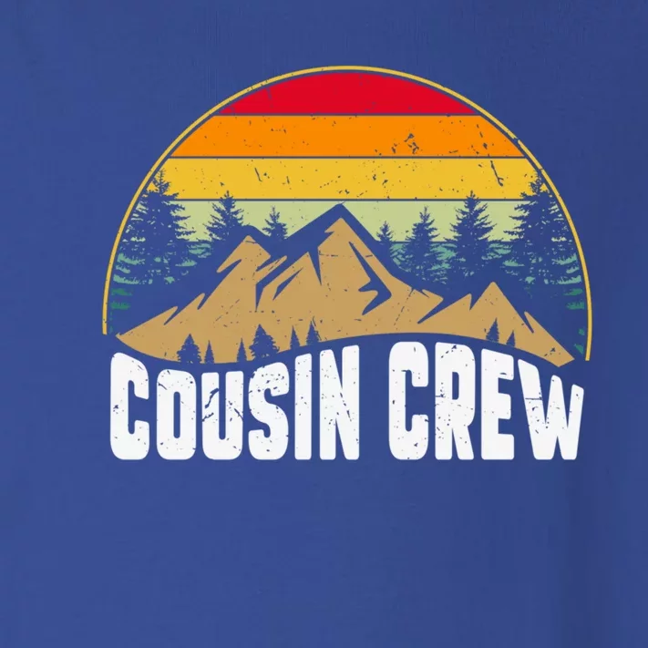 Cousin Camping Crew Road Trip Outdoor Adventure Camping Gift Toddler Long Sleeve Shirt