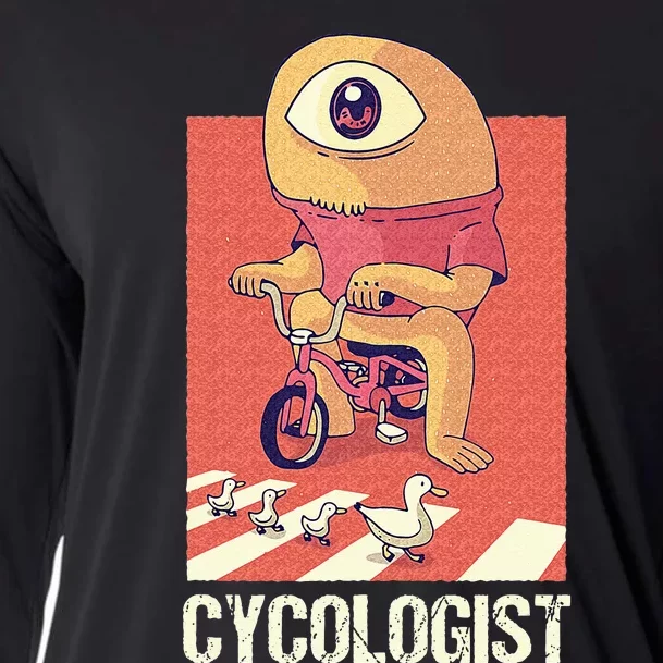 Cycologist Cyclist Cycling Bike Biking Biker Bicycle Cooling Performance Long Sleeve Crew