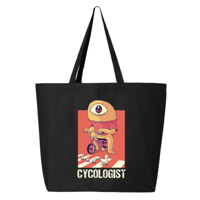 Cycologist Cyclist Cycling Bike Biking Biker Bicycle 25L Jumbo Tote