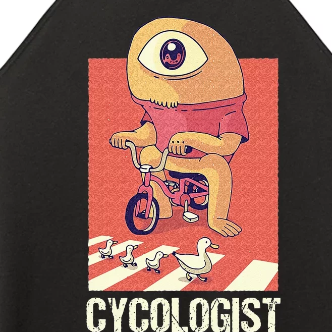 Cycologist Cyclist Cycling Bike Biking Biker Bicycle Women’s Perfect Tri Rocker Tank