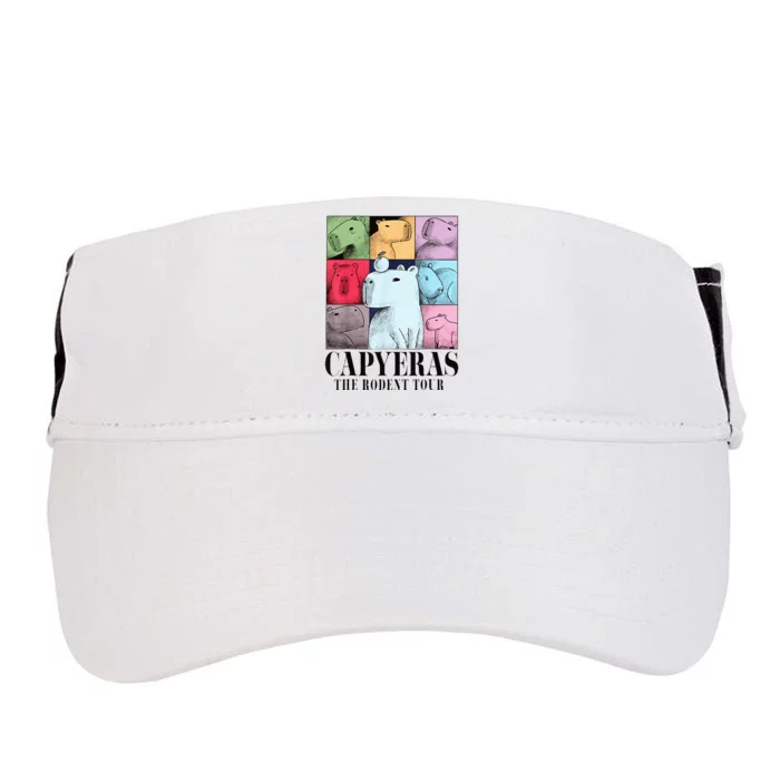 Cute Capybara Color Concert Animals Adult Drive Performance Visor