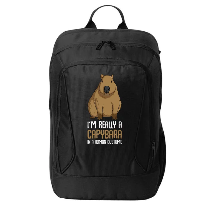 Capybara Costume City Backpack