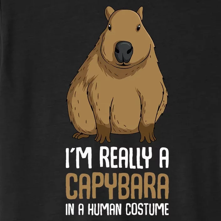 Capybara Costume ChromaSoft Performance T-Shirt