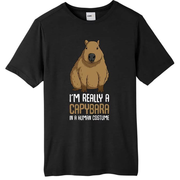 Capybara Costume ChromaSoft Performance T-Shirt