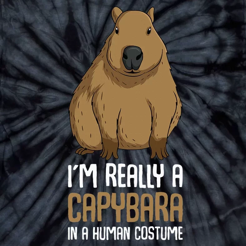 Capybara Costume Tie-Dye T-Shirt