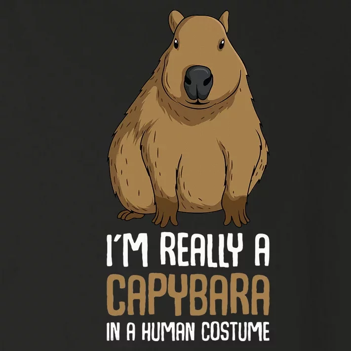 Capybara Costume Toddler Long Sleeve Shirt