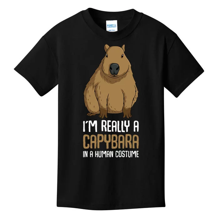 Capybara Costume Kids T-Shirt